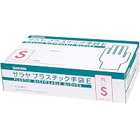 Amazon.co.jp: サラヤ サラヤ プラスチック手袋E(粉なし)100枚入×10